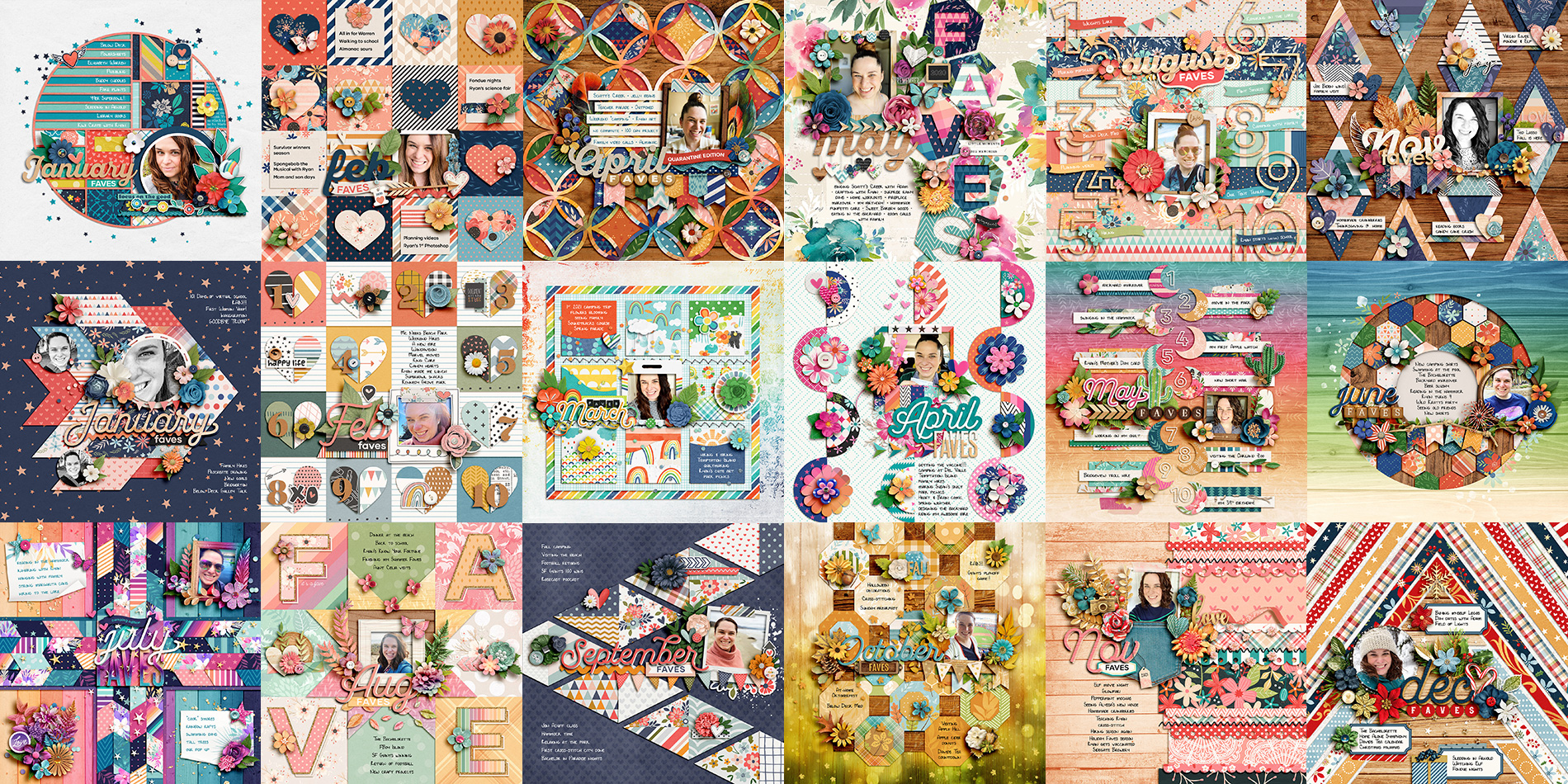The Faves Project Monthly Faves | NettioDesigns